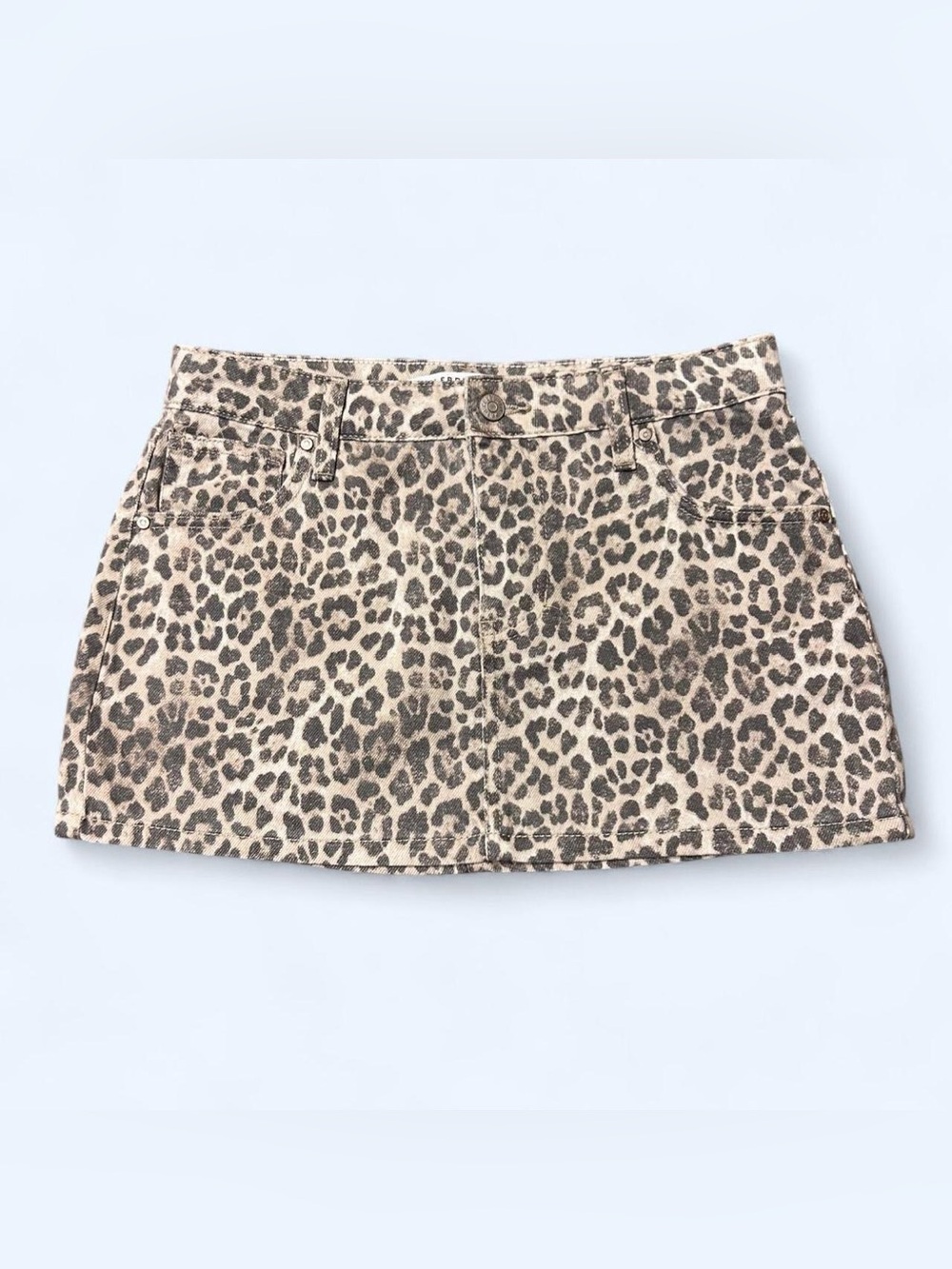 Y2K Animal Print Mini Skirt by Celebrity Pink!